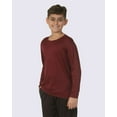 thumbnail image 2 of Real Essentials 4 Pack: Boys Youth Dry-Fit Moisture Wicking Active Athletic Performance Long-Sleeve T-Shirt, 2 of 5