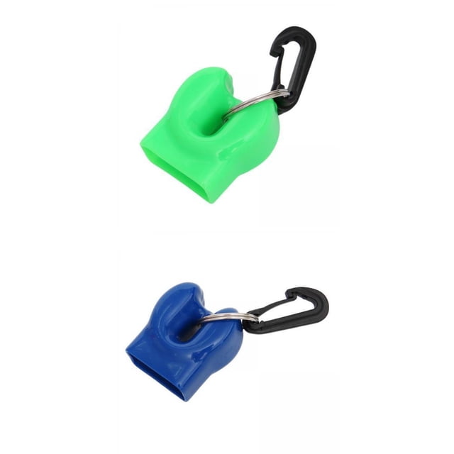 2x PVC Portátil Duradero Boquilla de Buceo Soporte Regulador Retenedor