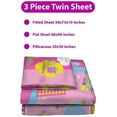 thumbnail image 2 of PediaPals Therapy Bed Sheets, 3 Piece Twin Sheet Included Pillow Case Fitted and Flat Sheet, 2 of 4