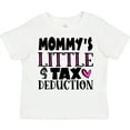 thumbnail image 3 of Inktastic Mommy's Little Tax Deduction Pink Hearts Boys or Girls Toddler T-Shirt, 3 of 5