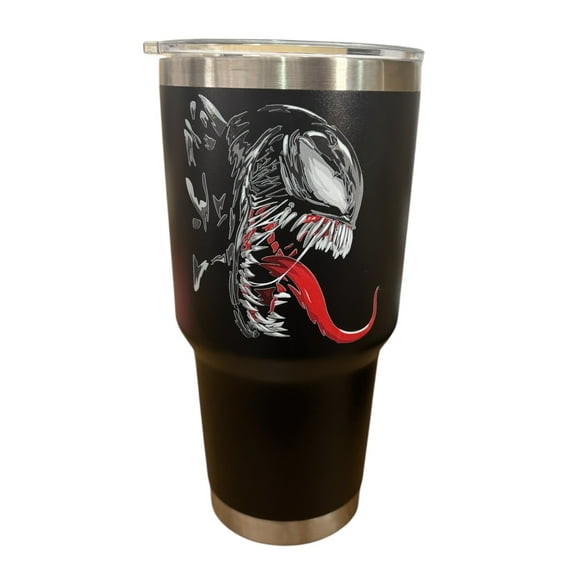 Termo de acero inoxidable Fartmex color negro, Venom de 30 Oz