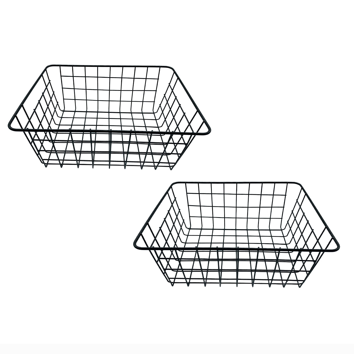 perfrom Metal Storage Baskets,Wire Organizer Storage Bin Basket,Iron