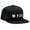 Black, variant on Mens Snapback Flat Peak Trucker Cap ~ Absolute Mesh black
