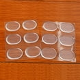 thumbnail image 3 of Monyance silicone gel shoe pad 6Pcs Blister Shoe Pad Silicone Gel Spot Shoes Pad Sticker Clear Heel Grips(1.26X0.94X0.09Inches), 3 of 11