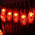 thumbnail image 2 of Guirnalda de luces rojas, 3m, 20 minilámparas de queroseno retro para interior, 2 of 5