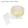 thumbnail image 2 of Uxcell 4cm 50 Yard Sheer Organza Ribbon Chiffon Fabric Gift Wrapping, Cream, 2 of 6