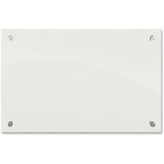 MooreCo, BLT83951, Frosted Pearl Glass Dry Erase Markerboard, 1 Each