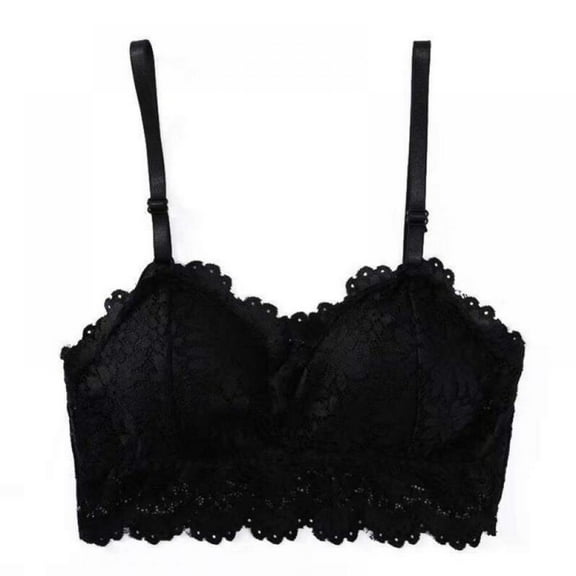 Women's Lace Bralette Soft Wirefree Bra