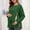 Green, variant on Zylanna Maternity Shirt with Hidden Zipper, Side Slit Crew Neck Spring 0versized Long Sleeve Nursing Tops Black