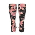 thumbnail image 6 of Kdxio Cute Axolotl Sakura Blossoms B Funny Silky Novelty Funky Long Knee High Socks Soft 3D Print Cosplay Crazy Stockings for Men Women, 6 of 8
