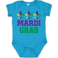 thumbnail image 3 of Inktastic Mardi Gras Fleur De Lis Trio Boys or Girls Baby Bodysuit, 3 of 5