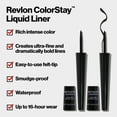 thumbnail image 3 of Revlon Liquid Eyeliner by Revlon, ColorStay Eye Makeup, Waterproof, Smudgeproof, Longwearing with Ultra-Fine Tip, Brown Black, 0.08 Fl Oz, 3 of 4