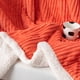 thumbnail image 5 of Manta de cama de vellón, súper suave, mullida y cálida, de microfibra, para sofá, de terciopelo, reversible, doble, lujosa, 5 of 5