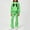 Mint Green, variant on OGLCCG Girls 2 Piece Outfits Girls Clothes Fall Long Sleeve Bow Print Crew Neck Sweatshirt Top and Flare Pants Set Little Girls Outfits Size 3-14