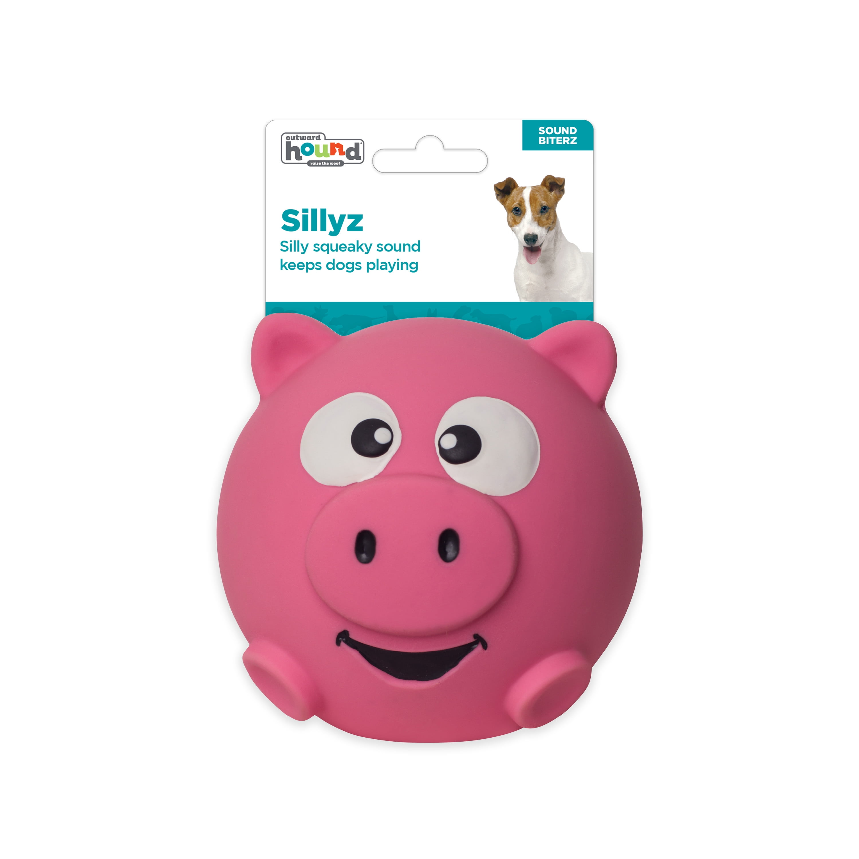 Baby Skillet the Pig Rough Play Ball Dog Toys for Small Medium Dogs Squeaky Ball  Dog Toys Prickly Ball Fun Playtime Dog Toys 