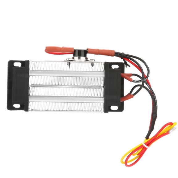 Calentador de aire de cerámica, 110 V, 300 W, calentador eléctrico de cerámica PTC aislado, calentador de aire de cerámica PTC, diseño aerodinámico
