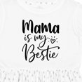 thumbnail image 4 of Inktastic Mama is My Bestie Girls Toddler Dress, 4 of 5