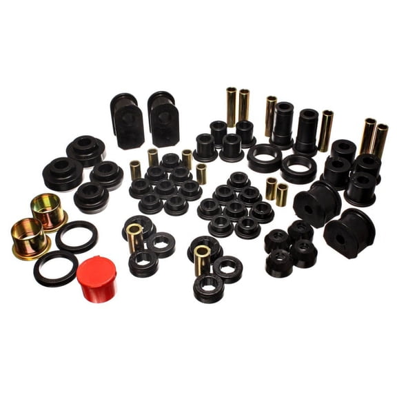 Energy Suspension 91-94 Ford Explorer 4WD Black Hyper-flex Master Bushing Set