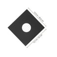 thumbnail image 2 of unbranded 12Ud Fundas De Vinilo Clásicas En Papel Kraft Negro Con Interior Para Estudio Y Hogar, 2 of 8