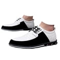 thumbnail image 2 of IUJSOY Men's Dress Shoes Comfort Business Casual Oxford Shoes Sneakers Derby Shoe White 9, 2 of 7