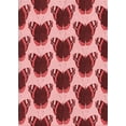 thumbnail image 1 of Ahgly Company Machine Washable Indoor Rectangle Transitional Light Coral Pink Area Rugs, 2' x 3', 1 of 7