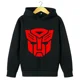 thumbnail image 3 of Sudadera con capucha para niños y niñas, ropa de calle de moda, informal, con estampado de Transformers, para otoño, 3 of 5