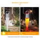 thumbnail image 5 of Lámpara de exterior Energía solar LEDs Luz de césped Lámpara de pincho para exteriores Control de luz sensible / Resistencia al agua IP65 / Célula recargable incorporada de 400 mAh para Patio Camino J Eccomum Lámpara de exterior, 5 of 7