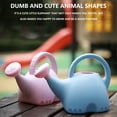 thumbnail image 5 of Twfbrm 0.4 Gallon Watering Can, 1.5L Cute Elephant Design Plastic Watering Pot with Sprinkler Head, Lightweight Small Animal Watering Bottle Kids Watering Kettle for Indoor and Outdoor Plants Garden, 5 of 9