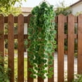 thumbnail image 5 of 1Pcs Artificial Green Creeper Vines with Hanging Planters Simulation Rattan Wall Decoration for Indoor Outdoor Home Party Weather Resistant No Maintenance Bright Lifelike Green, 5 of 6