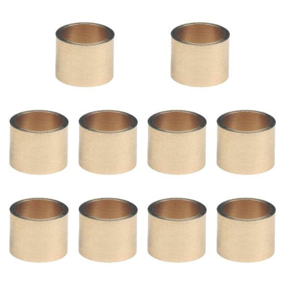 koolsoo 10 Pieces Billiard Cue Stick Ferrules Portable Lightweight Pool Cue Ferrules Dia 12mm