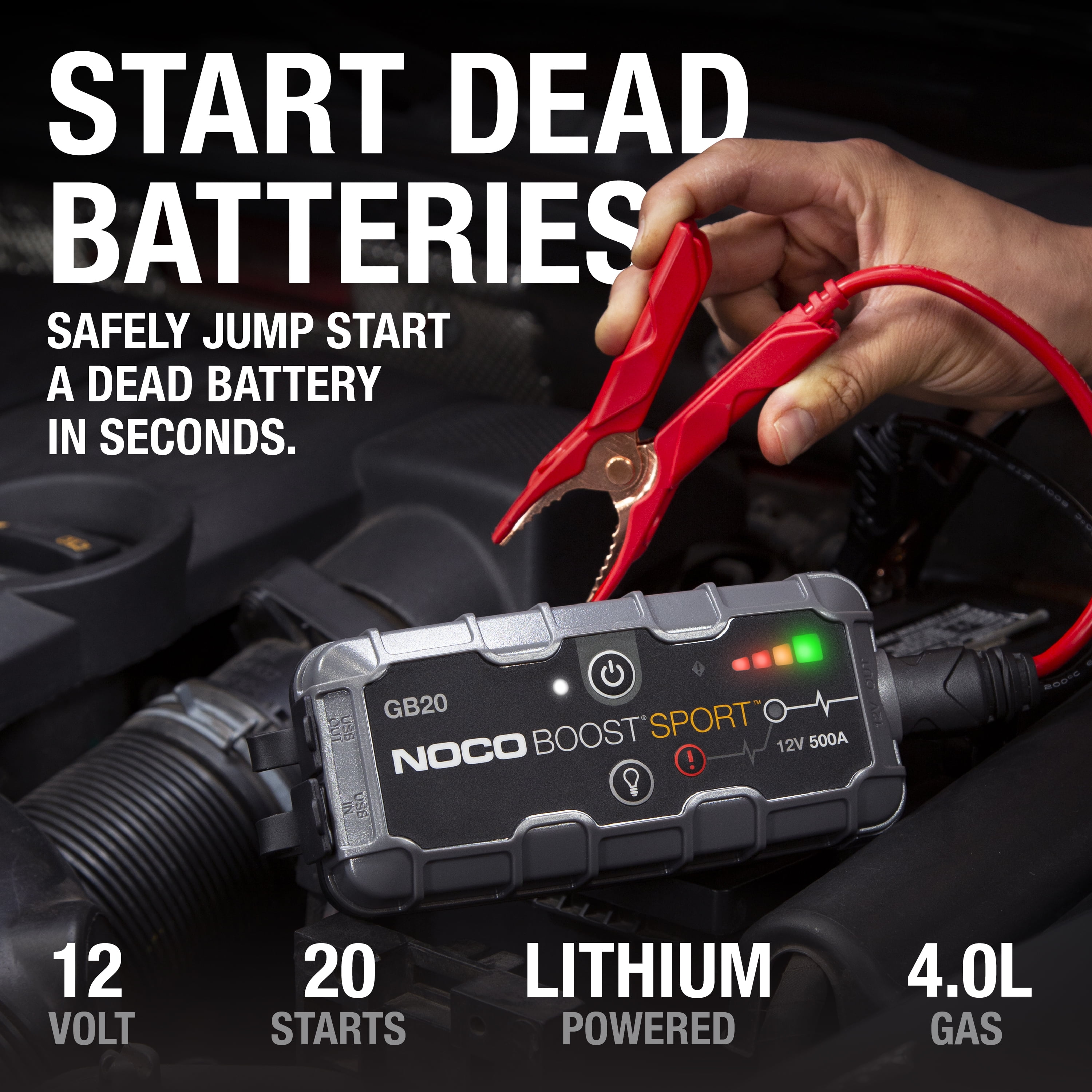 Noco- Kit NOCO Chargeur de batterie G1100EU + Booster GB20 - BCNOCO –  Kustom Store Motorcycles