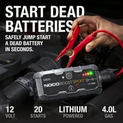 NOCO Boost GB20: 500A 12V UltraSafe Portable Lithium Jump Starter