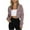 Pink, variant on ShiShine Womens Cropped Jacket Zip Up Long Sleeve Lightweight Short Coat Winter Trendy Hooded Cropp Jackets Tops