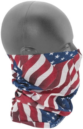 Zan Motley Tube Wavy American Flag T265