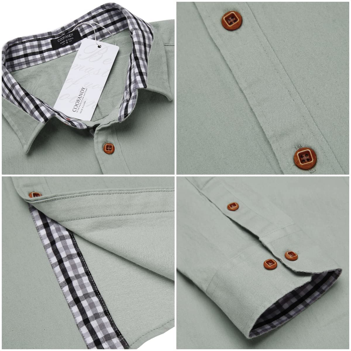 Chemise Homme Carreaux Western - Manches Longues, Boutons-pression, Coupe Regular Fit - 4