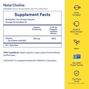 Ritual Natal Choline Supplement 550mg - 60 Capsules - 30 Servings