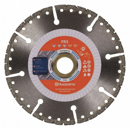 UPC: 0805544666381 | Husqvarna Diamond Saw Blade Blade Dia. 4 in. FR-3 4
