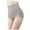 Grey, variant on BYHONG Women's High Waisted Lift Tummy Plus Size Panties Panties&nbsp;for Women Beige L