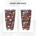 thumbnail image 3 of Salouo To The Best Mom Print 20oz Tumbler with Lid,Stainless Steel Vacuum Insulated Tumbler Durable Insulated Coffee Mug Thermal Cup with Splash Proof Sliding Lid-Straw Three-piece Set, 3 of 8