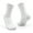 White, variant on Yoyauz Men's Basketball Socks, High Performance Cushioned Men's Sports Boat Garter with Arch Compression for Cycling Basketball