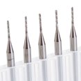thumbnail image 3 of 10 Pcs Molinos de Extremo Diseñadas para Fresadora CNC / PCB para Corte 1.0 mm, 3 of 8