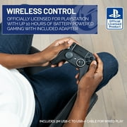 Nacon Revolution 5 Pro Officially Licensed PlayStation Wireless Controller for PS5 / PS4 / PC - Hall Effect, Trigger Stops, Map Buttons - Triple Black