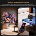 thumbnail image 4 of Mini proyector Vamvo con WiFi y Bluetooth, compatible con 1080P y 4K, 4 of 8