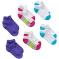 thumbnail image 2 of Girls' Noshow Socks 6-Pack, 2 of 3