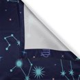 thumbnail image 3 of Ambesonne Astrology Kitchen Curtains, Horoscope Sign Dots, 55"x45", Mint Green Purple, 3 of 3