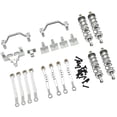 thumbnail image 1 of Kits de actualización de metal para coche RC a escala 1/16, modelo de coche, fácil de instalar, piezas de repuesto, amortiguador Plata, 1 of 9