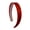 Red, variant on Red 1 inch Satin Hard Headband