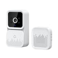 thumbnail image 2 of Timbre de vídeo inalámbrico inteligente con control remoto, timbre visual inteligente, intercomunicador doméstico, visión nocturna HD, wifi, timbre de seguridad recargable, timbre inteligente., 2 of 8
