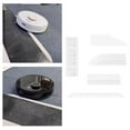 thumbnail image 4 of Set of 4 Household Threshold Bars Replaces Step Ramp Climbing Mat for Vacuum Cleaner White, 4 of 8