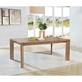 thumbnail image 2 of Bruner 72-inch Rectangular Wood Dining Table Natural Brown, 2 of 8